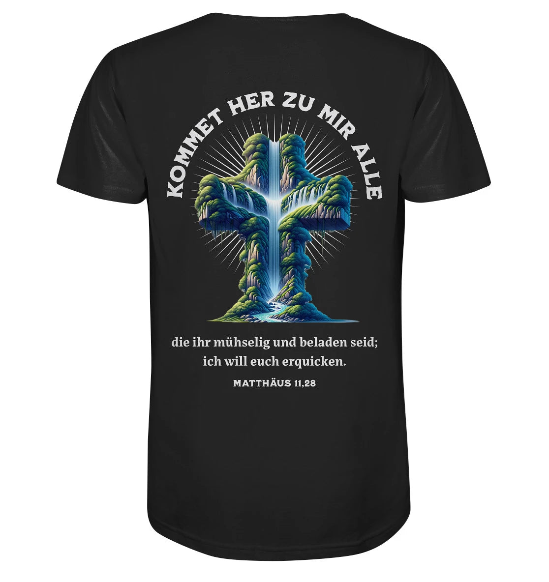 Mt 11,28 - Kommet her - BP - Organic Shirt