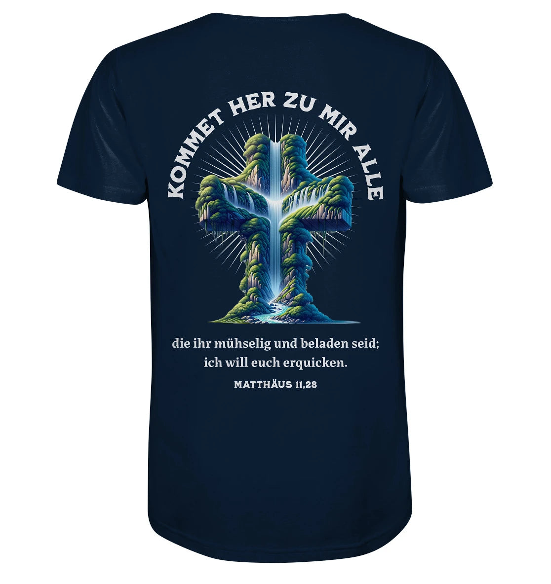 Mt 11,28 - Kommet her - BP - Organic Shirt