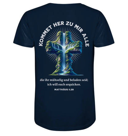 Mt 11,28 - Kommet her - BP - Organic Shirt