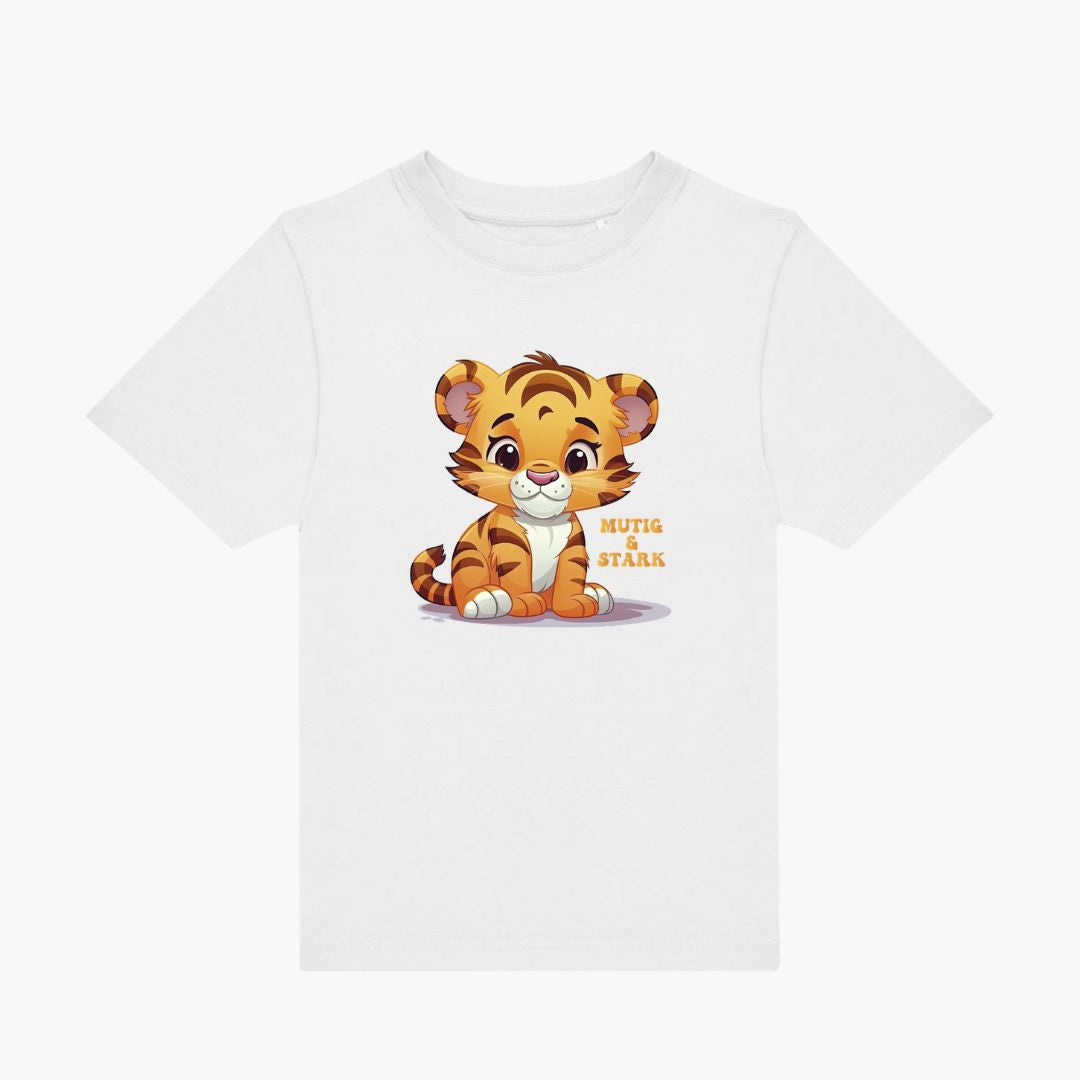 Josua 1,6 – Mutig &amp; stark | Christliches Kinder-Shirt