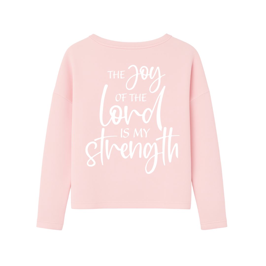 Neh 8,10 - The Joy - BP - Ladies Oversize Sweatshirt