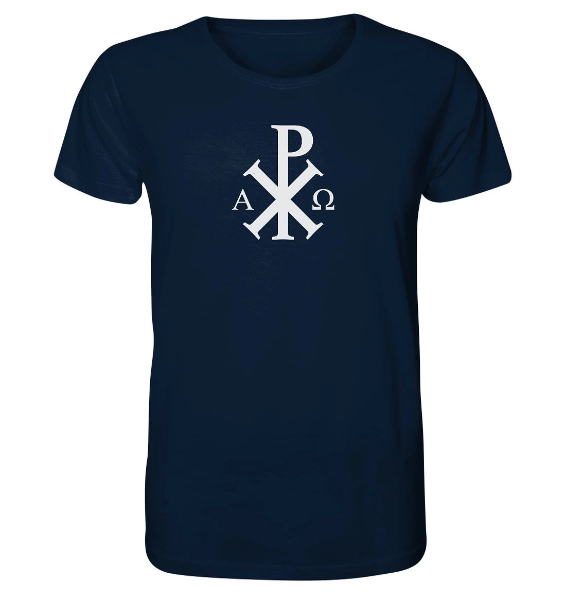 Offb 1,8 - Chi Rho - Alpha & Omega - FP - Organic Shirt