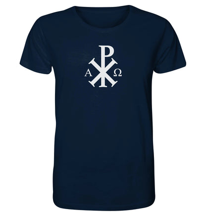 Offb 1,8 - Chi Rho - Alpha &amp; Omega - FP - Organic Shirt