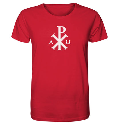 Offb 1,8 - Chi Rho - Alpha &amp; Omega - FP - Organic Shirt