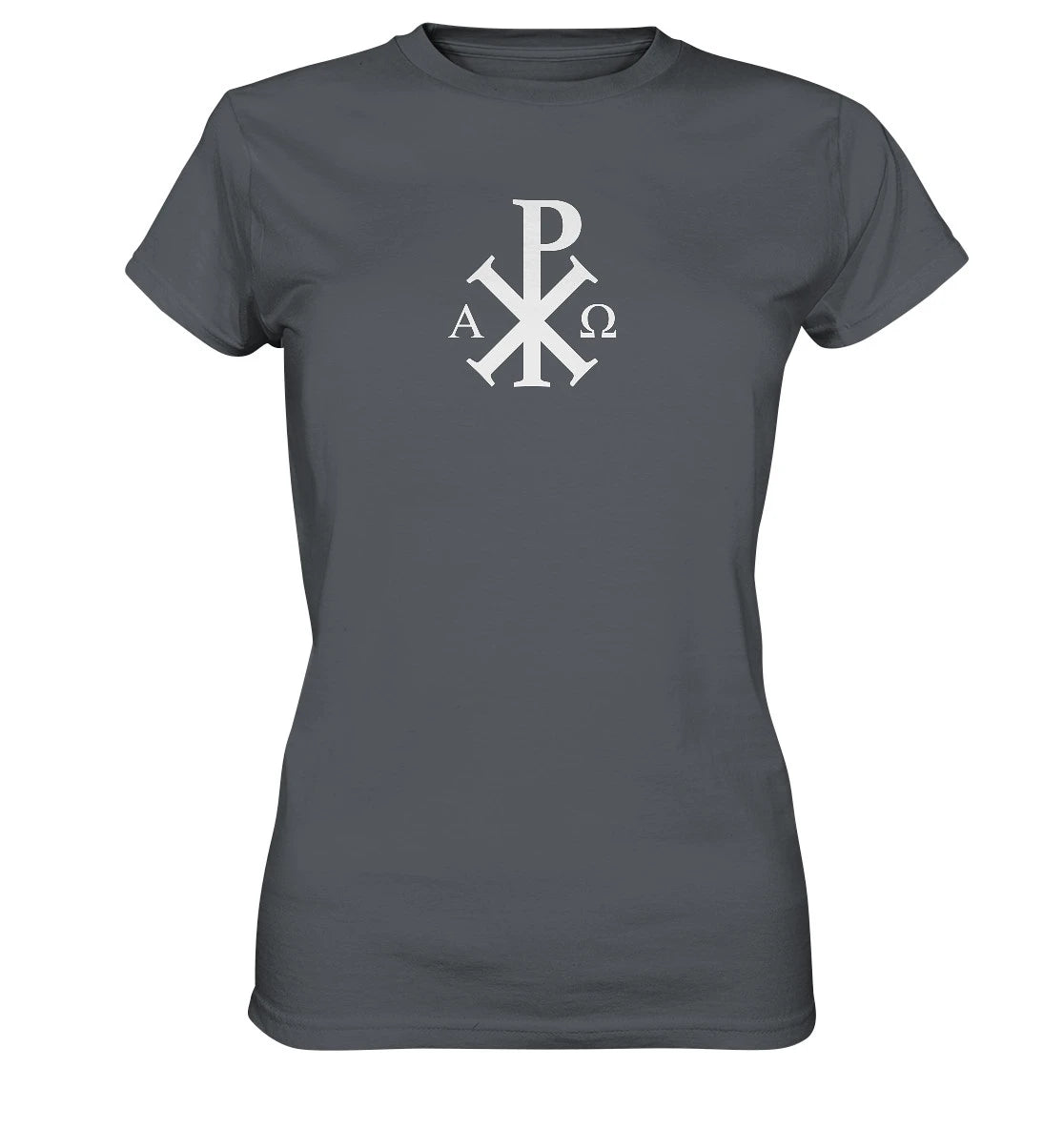 Offb 1,8 - Chi Rho - Alpha &amp; Omega - Ladies Premium Shirt