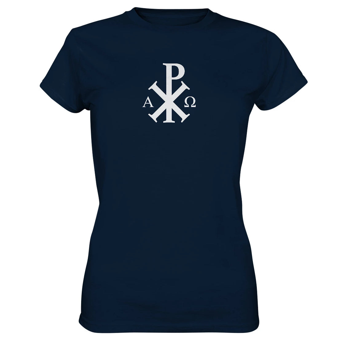 Offb 1,8 - Chi Rho - Alpha &amp; Omega - Ladies Premium Shirt
