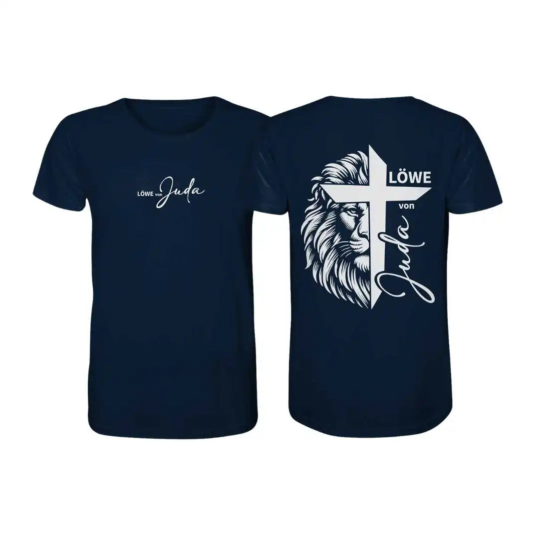 Offb 5,5 - Löwe von Juda - Kreuz - FBP - Organic Shirt