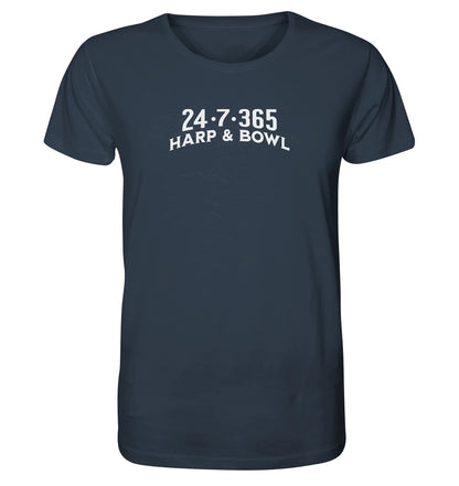 Offb 5,8 - HARP &amp; BOWL - Brustprint - Organic Shirt
