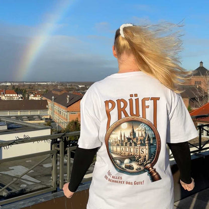 1.Thess 5,21 - Prüft alles - Oversize-Shirt