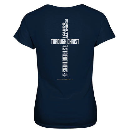 Phil 4,13 - I can do - Kreuz - Ladies Premium Shirt