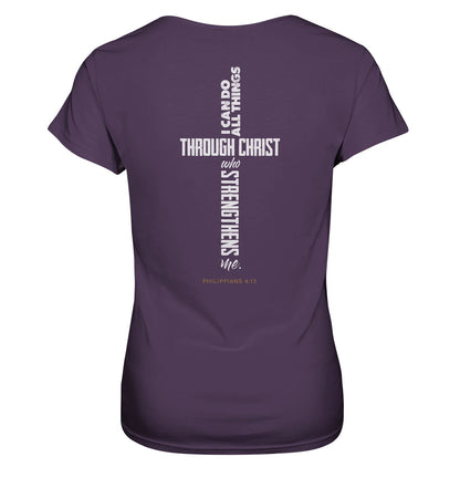 Phil 4,13 - I can do - Kreuz - Ladies Premium Shirt