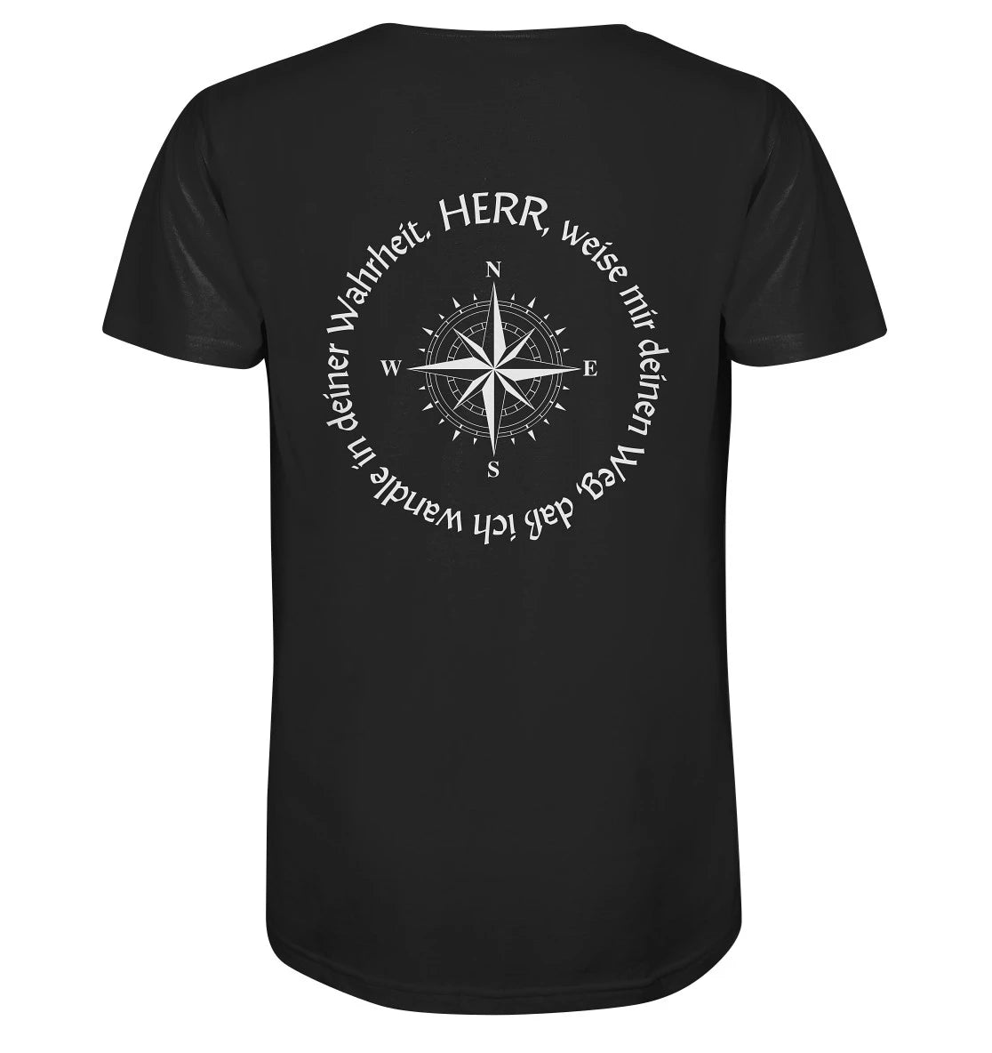 Ps 86,11 - Kompassrose - BP - Organic Shirt