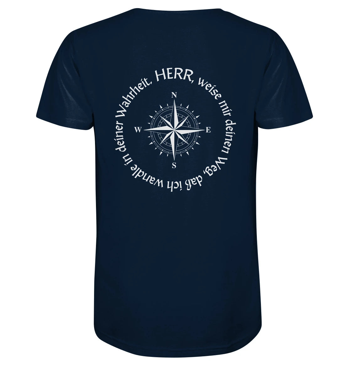 Ps 86,11 - Kompassrose - BP - Organic Shirt
