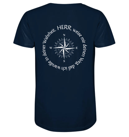 Ps 86,11 - Kompassrose - BP - Organic Shirt