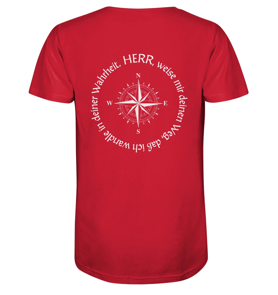 Ps 86,11 - Kompassrose - BP - Organic Shirt
