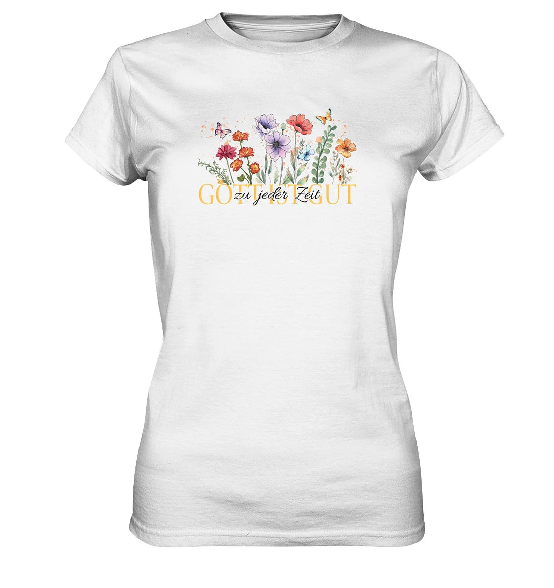 Gott ist gut - Ladies Premium Shirt