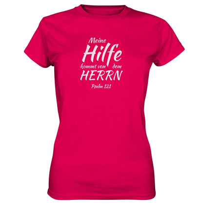 Ps 121 - Meine Hilfe - FP - Ladies Premium Shirt