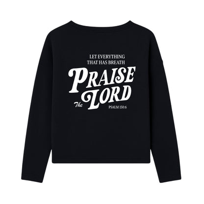 Ps 150,6 - Praise the Lord - BP - Ladies Oversize Sweatshirt