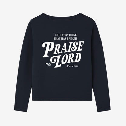 Ps 150,6 - Praise the Lord - BP - Ladies Oversize Sweatshirt