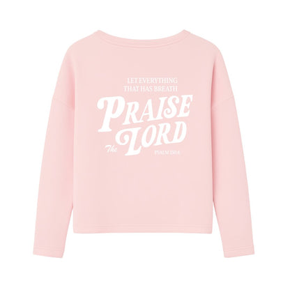 Ps 150,6 - Praise the Lord - BP - Ladies Oversize Sweatshirt