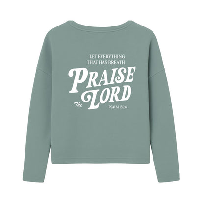 Ps 150,6 - Praise the Lord - BP - Ladies Oversize Sweatshirt