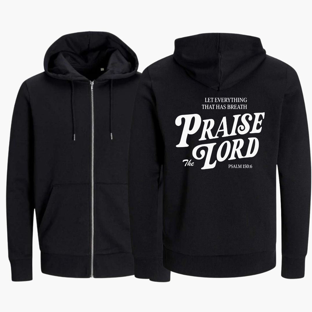 Psalm 150,6 - Praise the Lord | Bio-Superflausch-Zipper