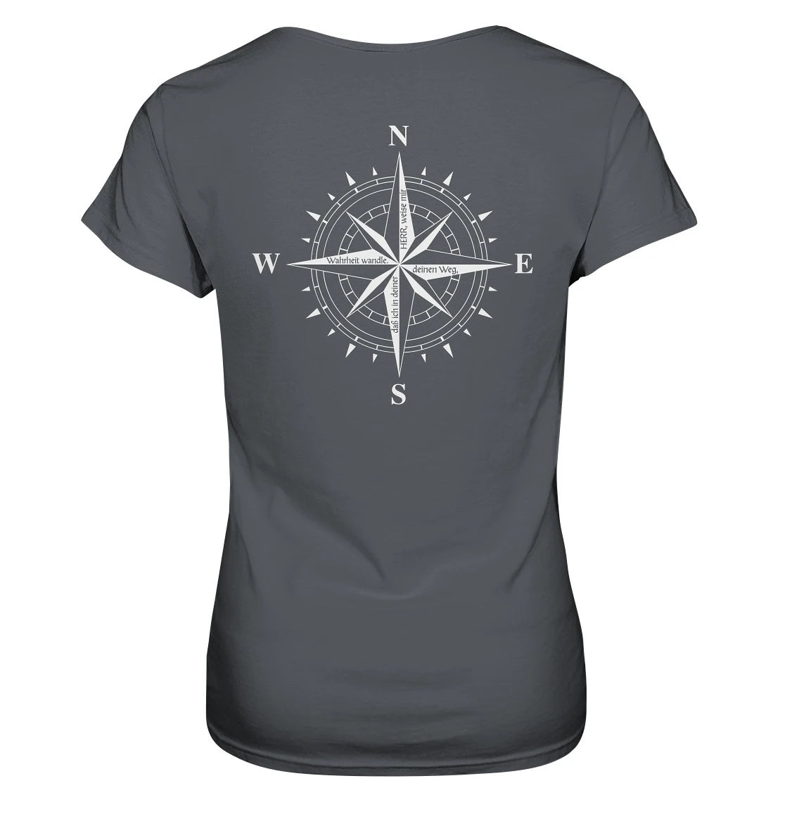 Ps 86,11 - Kompassrose - V2 - BP - Ladies Premium Shirt