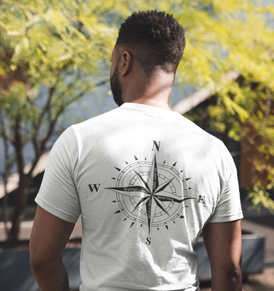 Ps 86,11 - Kompassrose - V2 - BP - Organic Shirt