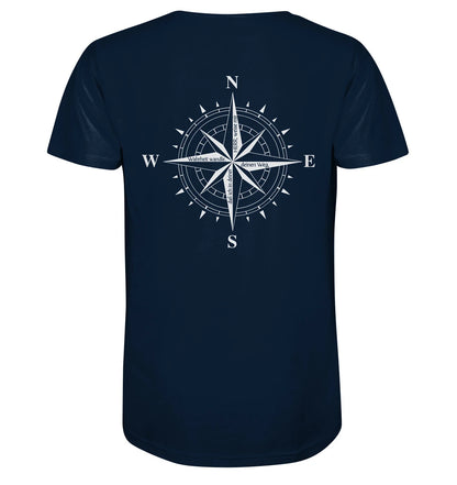 Ps 86,11 - Kompassrose - V2 - BP - Organic Shirt