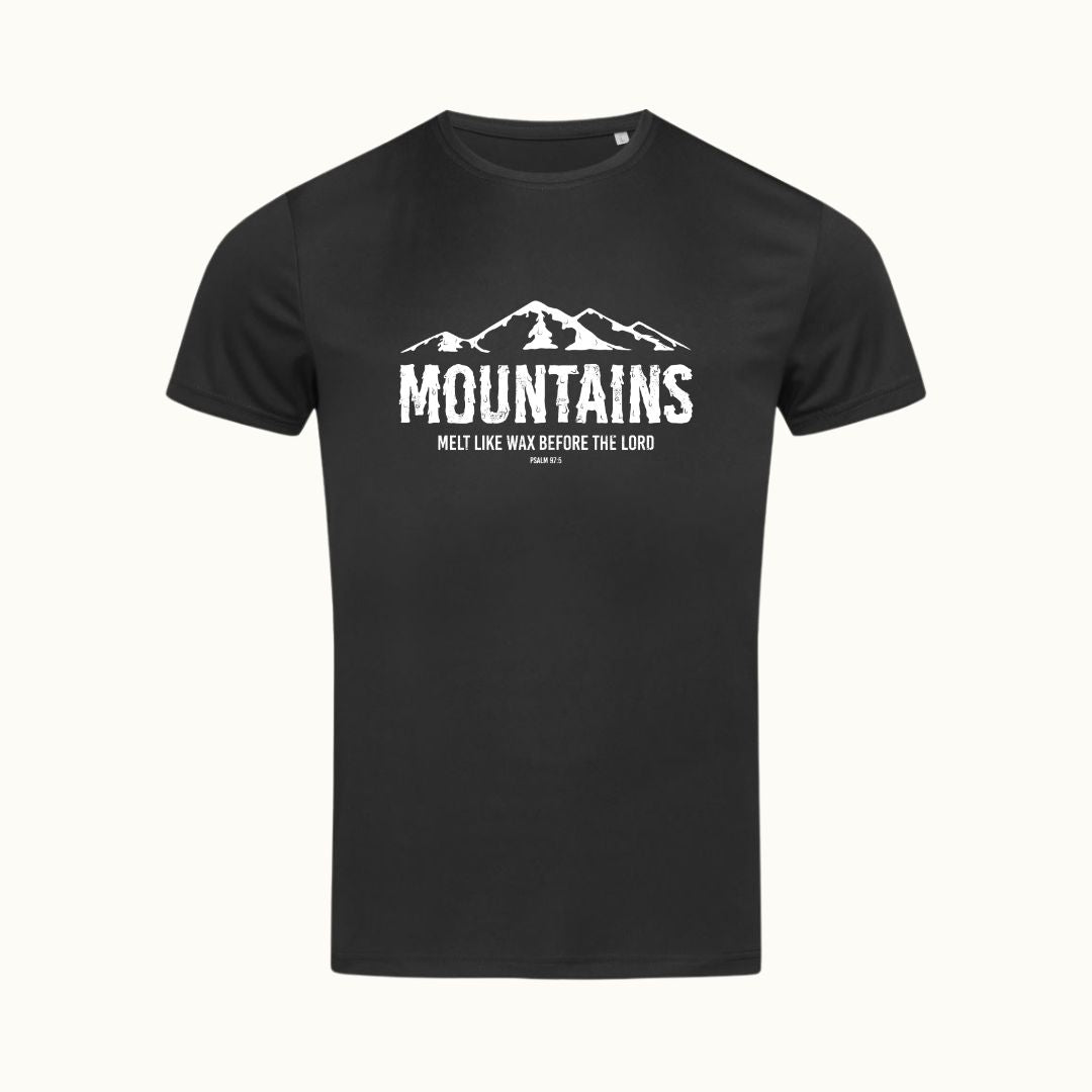 Ps 97,5 - Mountains | Herren Funktionsshirt