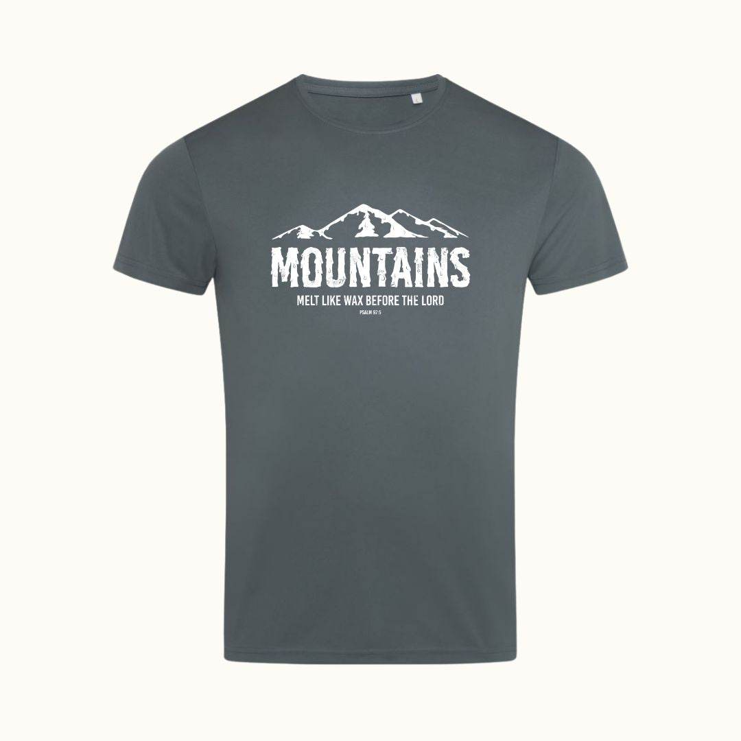 Ps 97,5 - Mountains | Herren Funktionsshirt