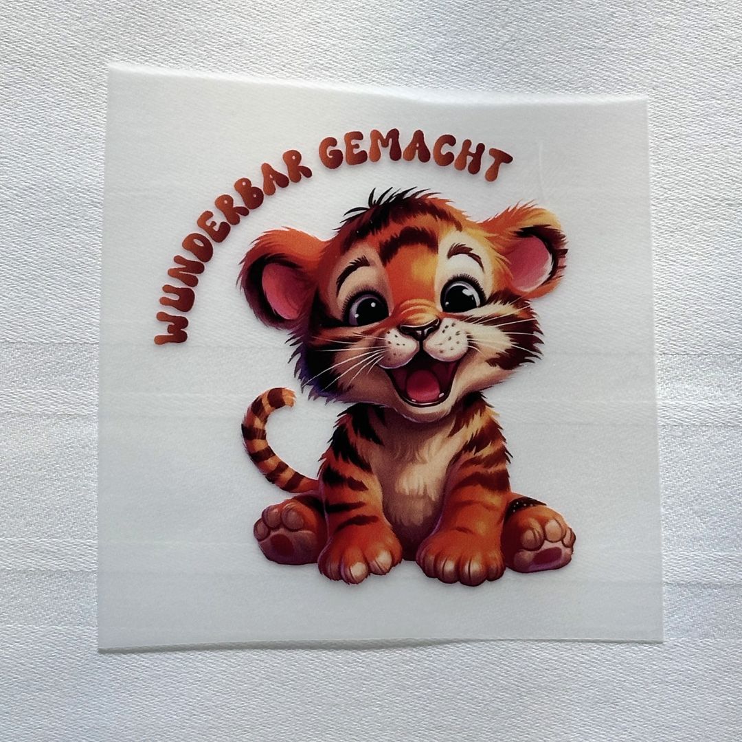 Psalm 139,14 - wunderbar gemacht | Bügelbild