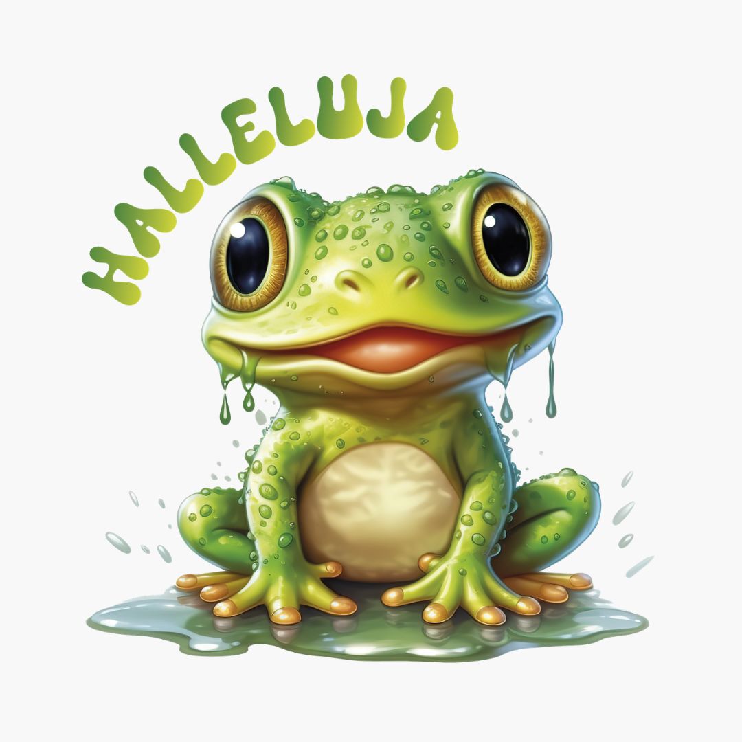 Psalm 150,1 - Halleluja | Bügelbild
