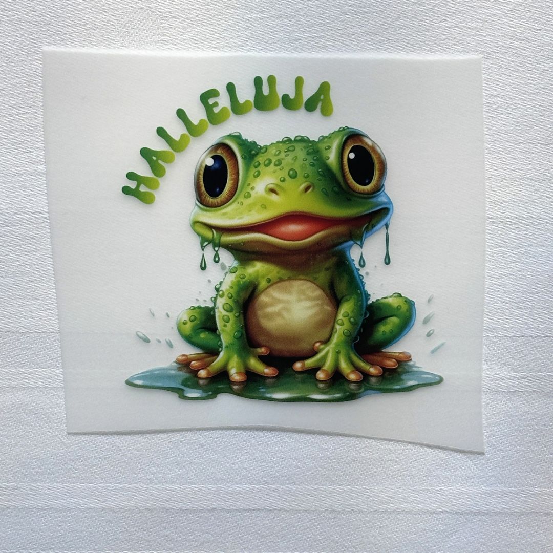 Psalm 150,1 - Halleluja | Bügelbild