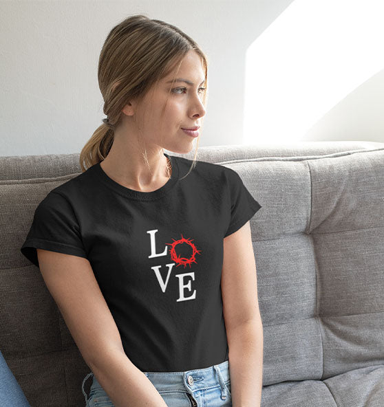 LOVE (2) - Ladies Premium Shirt