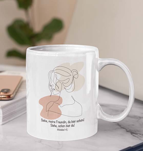 Hoh 4,1 - Schön(3) - Tasse glossy