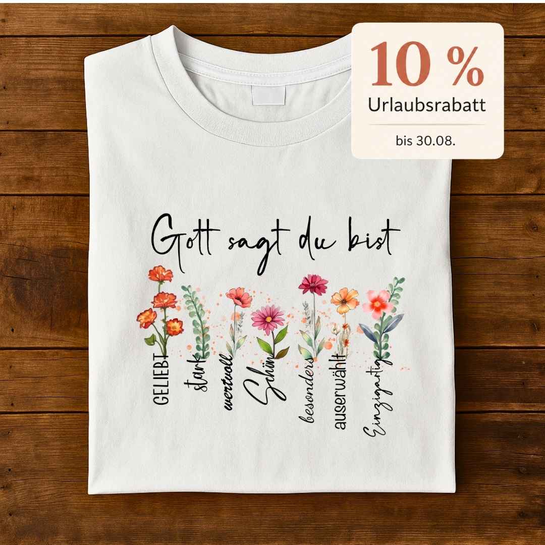 Gott sagt du bist - FP - Ladies Premium Shirt