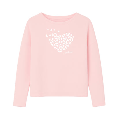 Jer 31,3 - geliebt - FP - Ladies Oversize Sweatshirt