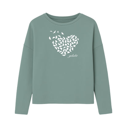 Jer 31,3 - geliebt - FP - Ladies Oversize Sweatshirt