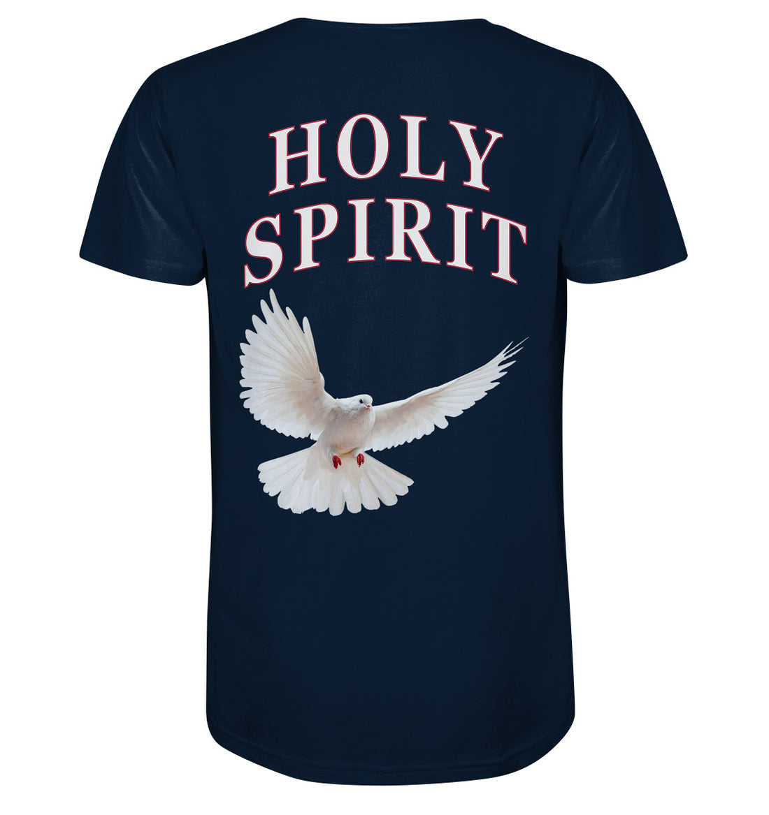 Lk 3,22 - Holy Spirit - Taube - BP - Organic Shirt