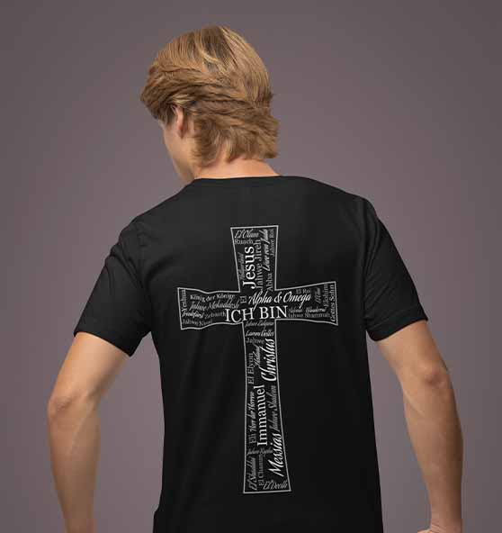 Namen Gottes - Kreuz - Organic Shirt