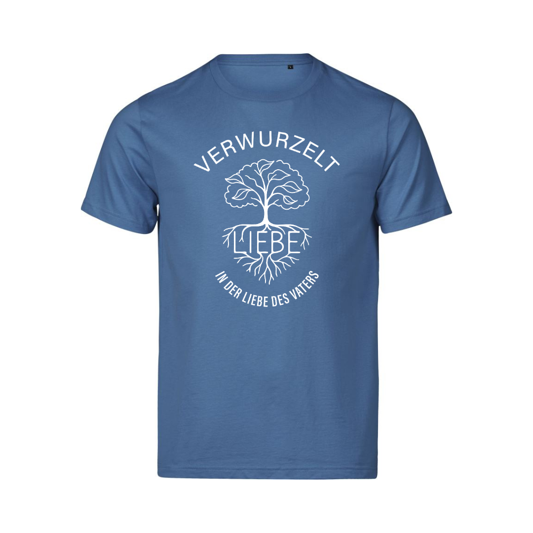 Eph 3,17-19 - Verwurzelt - Brustprint - Organic Shirt