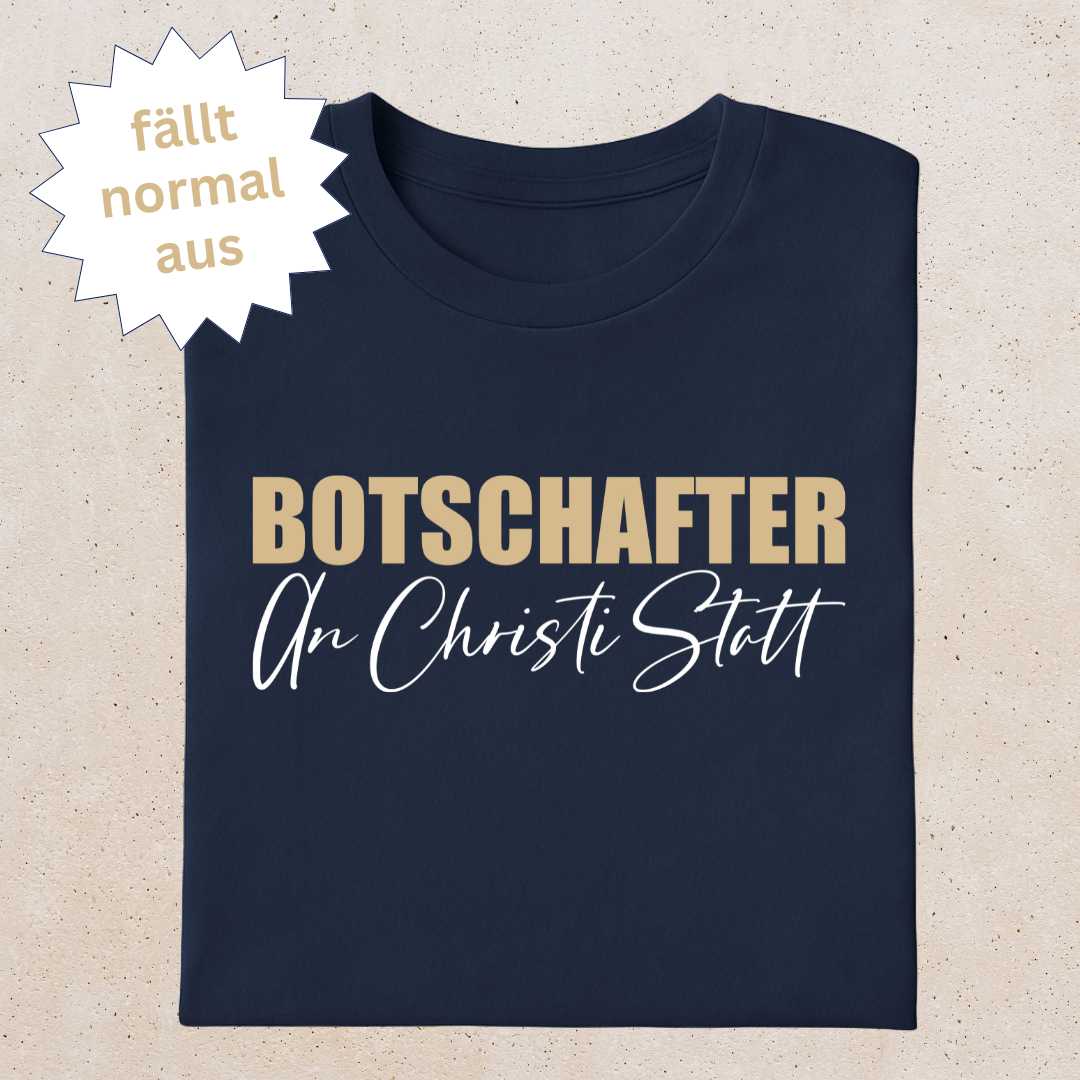 2.Kor 5,20 - Botschafter an Christi Statt - Organic Shirt