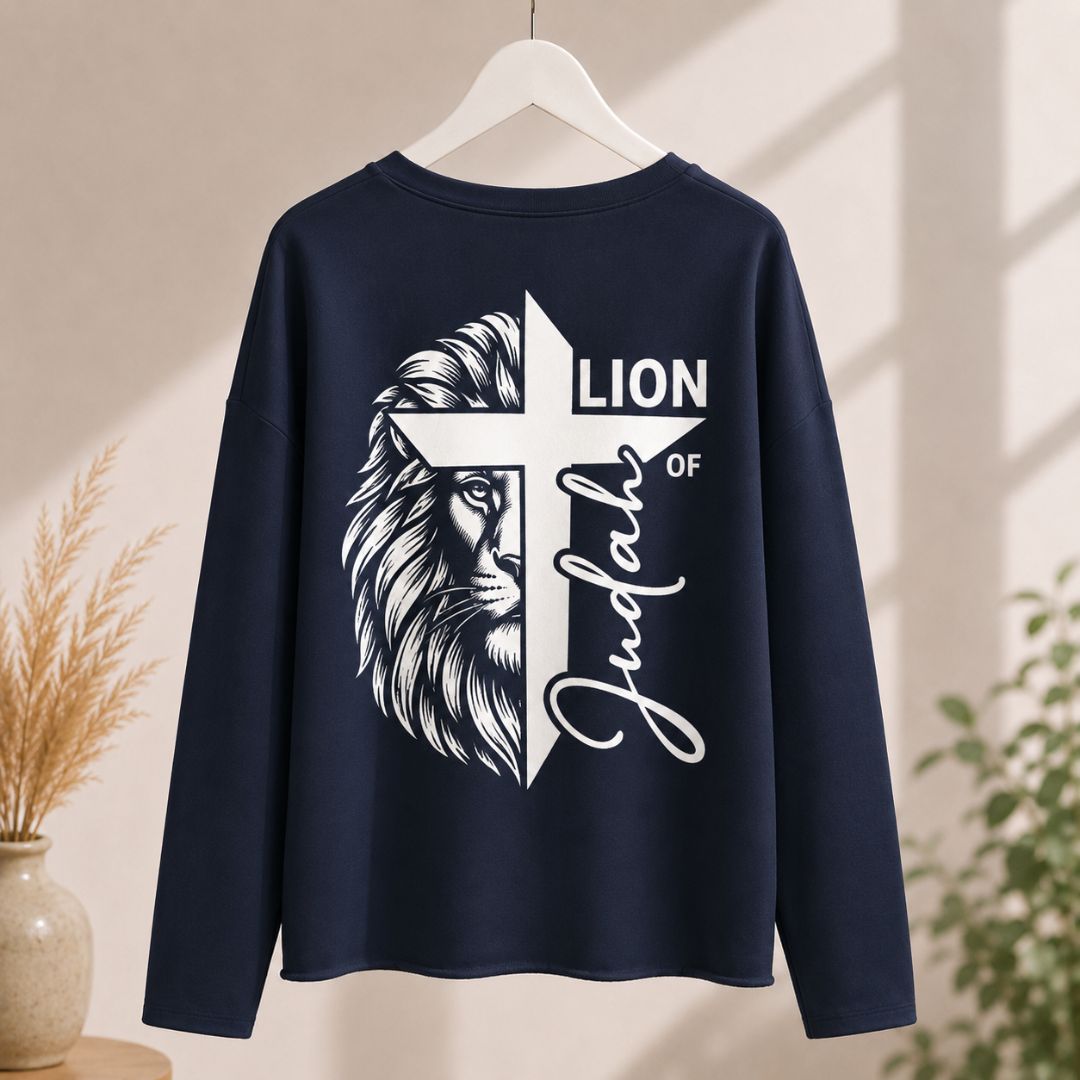 Offenbarung 5,5 - Lion of Judah | Ladies Oversize Sweatshirt