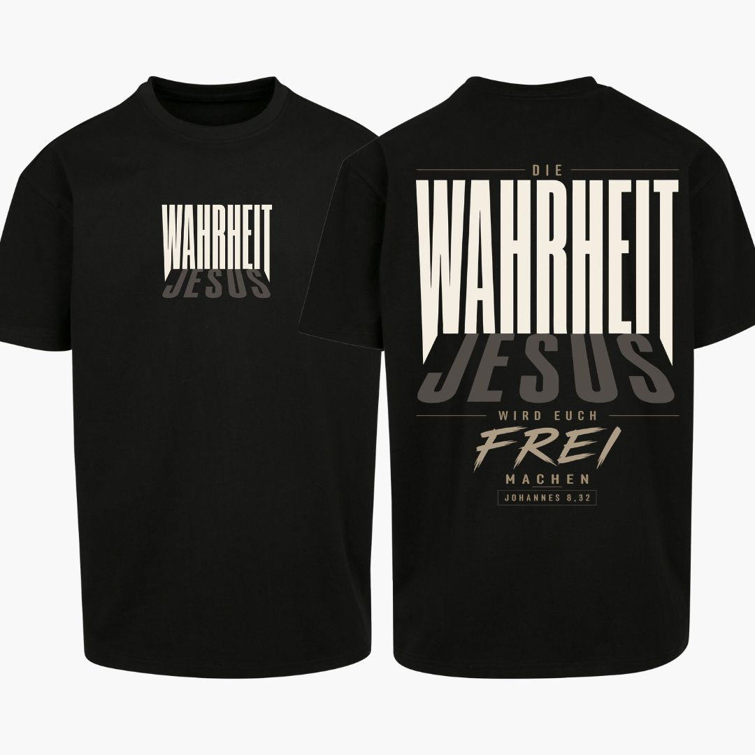 Johannes 8,32 – Die Wahrheit | Oversize Shirt