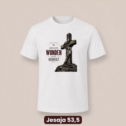 Jesaja 53,5 - GEHEILT | Organic Shirt