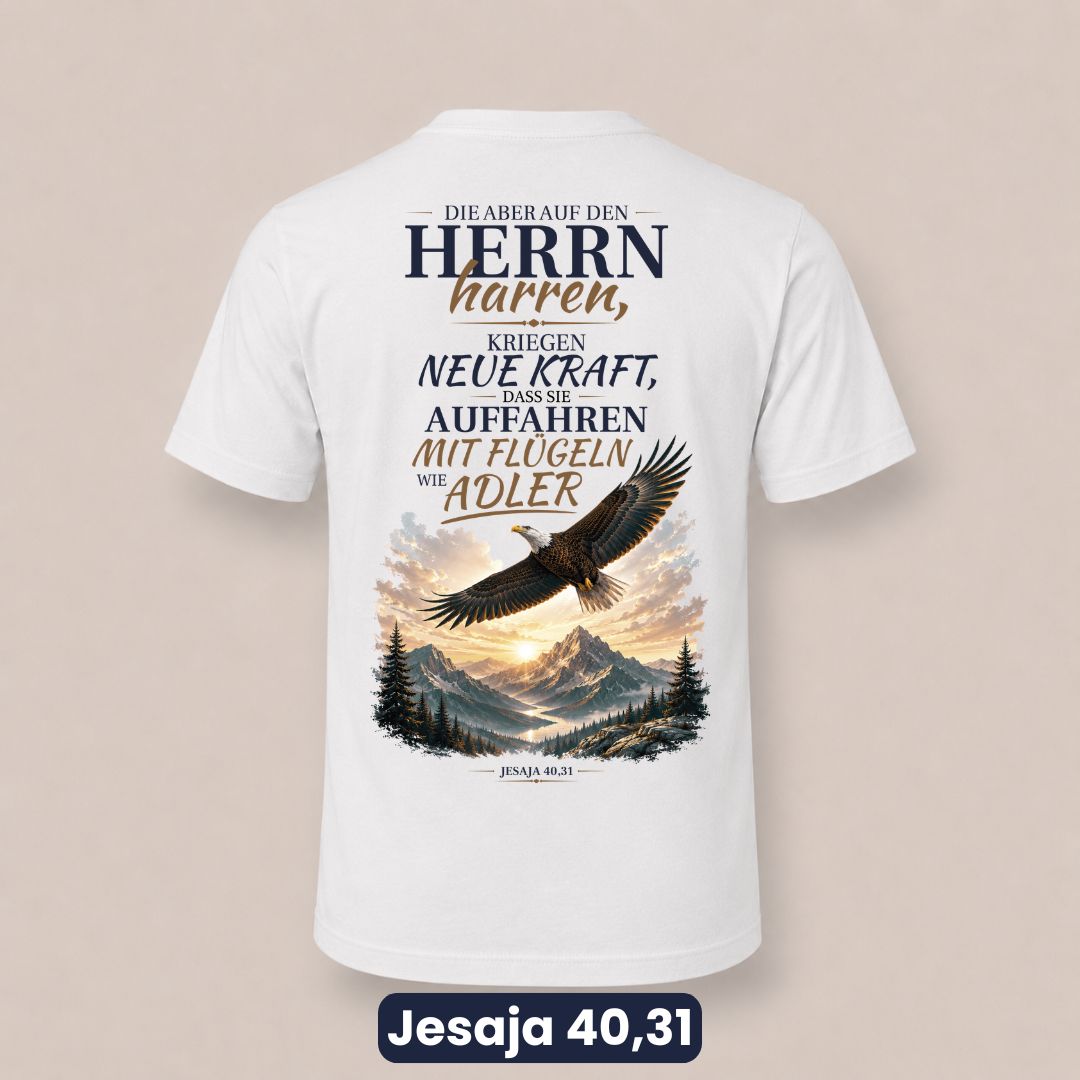 Jesaja 40,31 - Adler | Organic Shirt