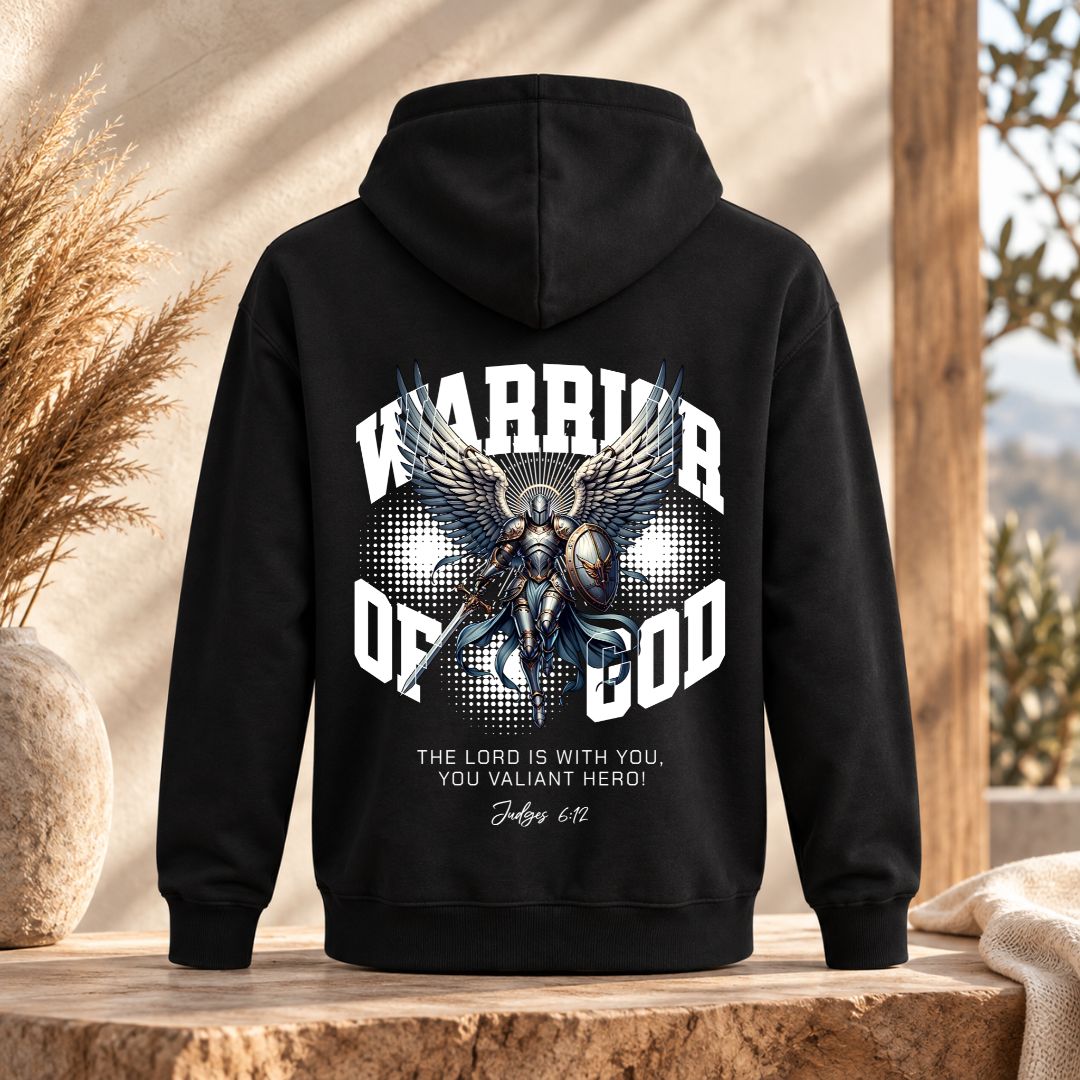 Richter 6,12 - Warrior of God | Bio-Superflausch-Hoodie