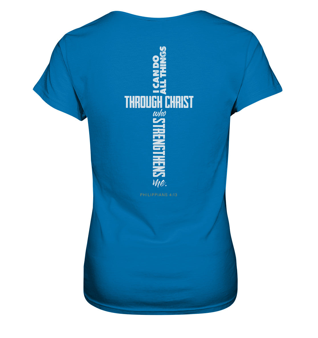 Phil 4,13 - I can do - Kreuz - Ladies Premium Shirt