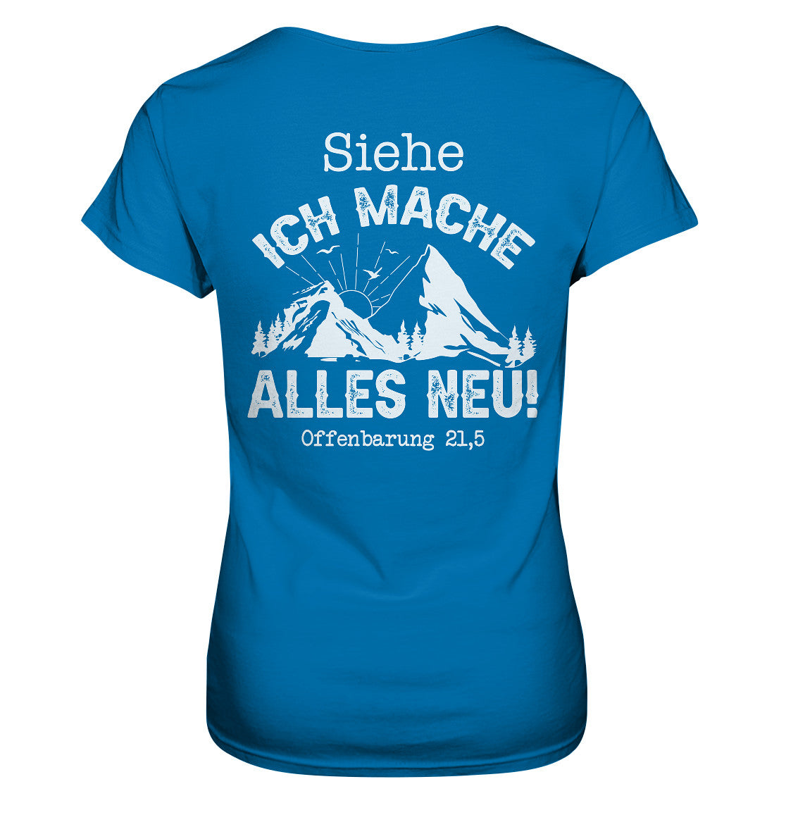 Offb 21,5 - Alles neu - Rückenprint - Ladies Premium Shirt